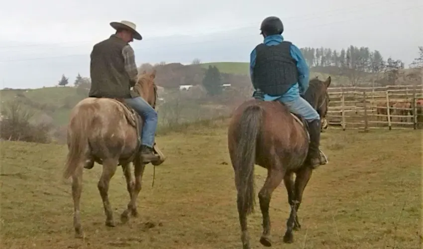 Passeggiata a cavallo e dopo...raduno!